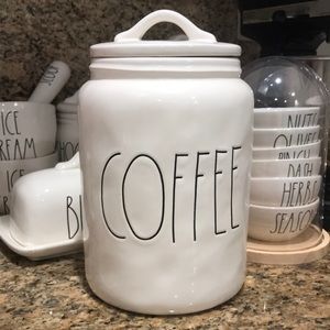 Rae Dunn coffee canister